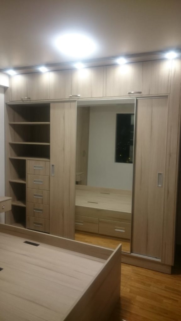 closet con espejos