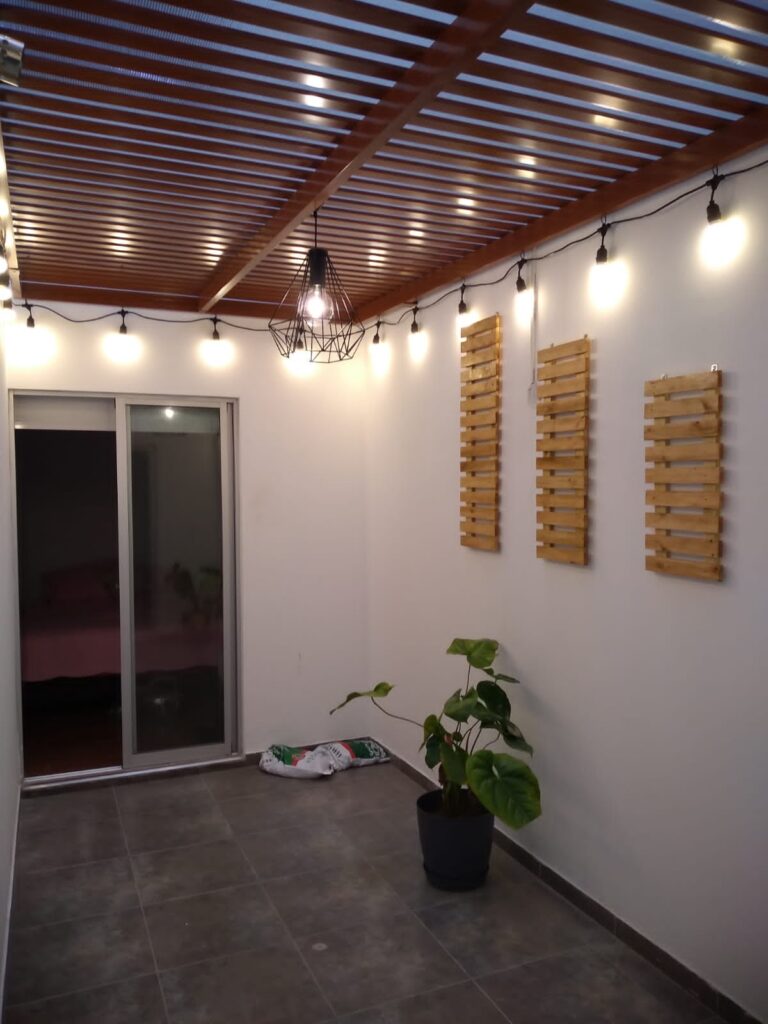 techo sol y sombra para casa